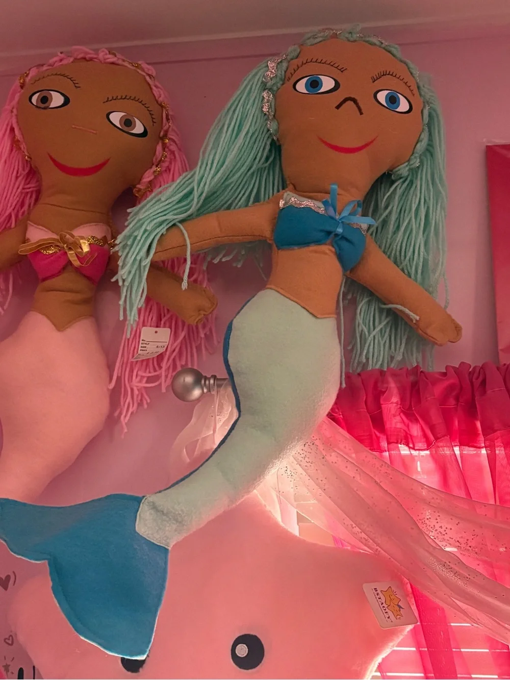 🧜🏻‍♀️Plush Mermaid Doll lot of 8🧜🏻‍♀️